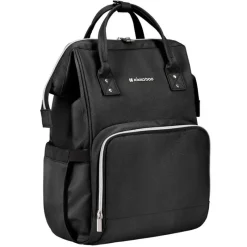 KIKKABOO Bolsos Maternales-Mochila maternal Siena negra