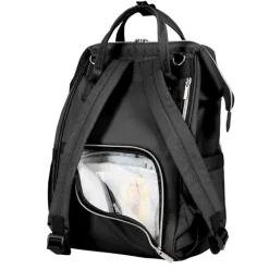 KIKKABOO Bolsos Maternales-Mochila maternal Siena negra