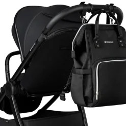KIKKABOO Bolsos Maternales-Mochila maternal Siena negra