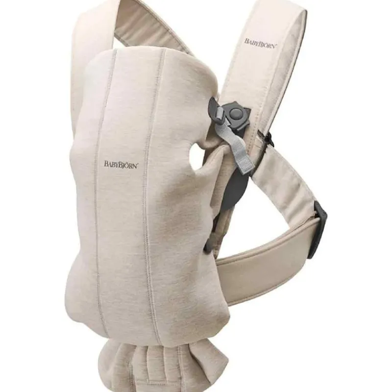 BABY BJORN Mochilas Portabebé-Mochila Mini Jersey Beige
