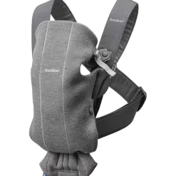 Mochila Mini Jersey Gris Oscuro*BABY BJORN Discount