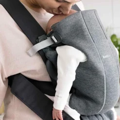 Mochila Mini Jersey Gris Oscuro*BABY BJORN Discount