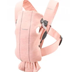BABY BJORN Mochilas Portabebé-Mochila Mini Jersey Rosa Claro