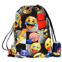 Mochila Saco Emoji Sticker*MONTICHELVO Sale