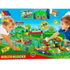 MOLTO Vehículos, Trenes Y Parkings-Blocks Tren + Tapiz