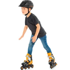 MOLTO Bicicletas, Correpasillos Y Triciclos-Roller Patines 4 en Línea Naranja