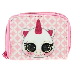 SELECCION DRIM Ropa Y Complementos-Monedero Infantil Unicornio Rosa