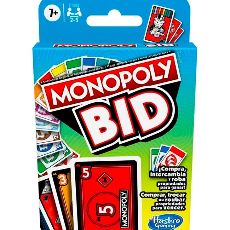 Monopoly Bid Juego Cartas*HASBRO Online