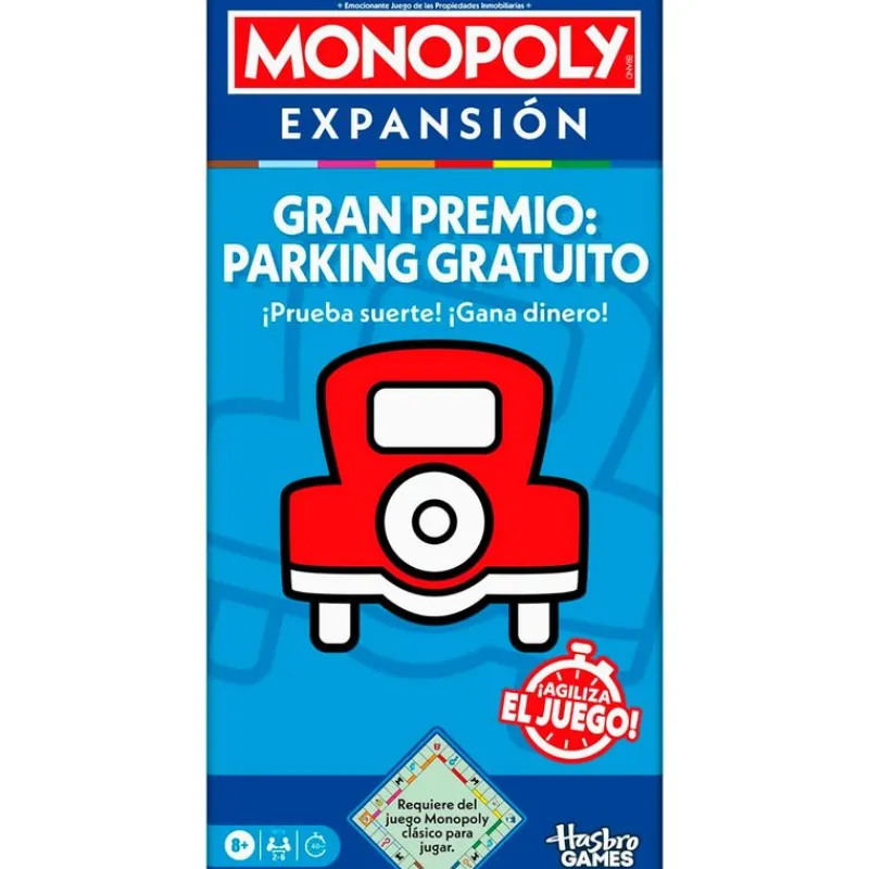 HASBRO Juegos De Mesa-Monopoly Expansión Parking Gratuito