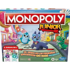 Monopoly Junior 2 Juegos en 1*HASBRO New