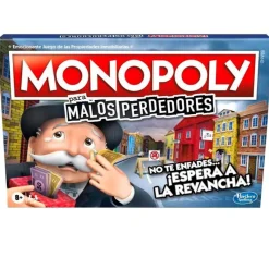 HASBRO Juegos De Mesa-Monopoly para Malos Perdedores