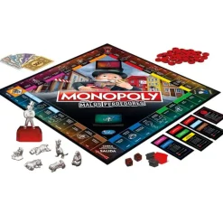 HASBRO Juegos De Mesa-Monopoly para Malos Perdedores