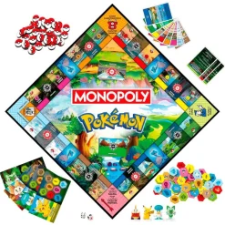 HASBRO Juegos De Mesa-Monopoly Pokémon