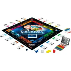 HASBRO Juegos De Mesa-Monopoly Súper Electronic Banking