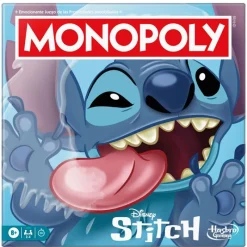 HASBRO Stitch|Juegos De Mesa-Monopoly Stitch