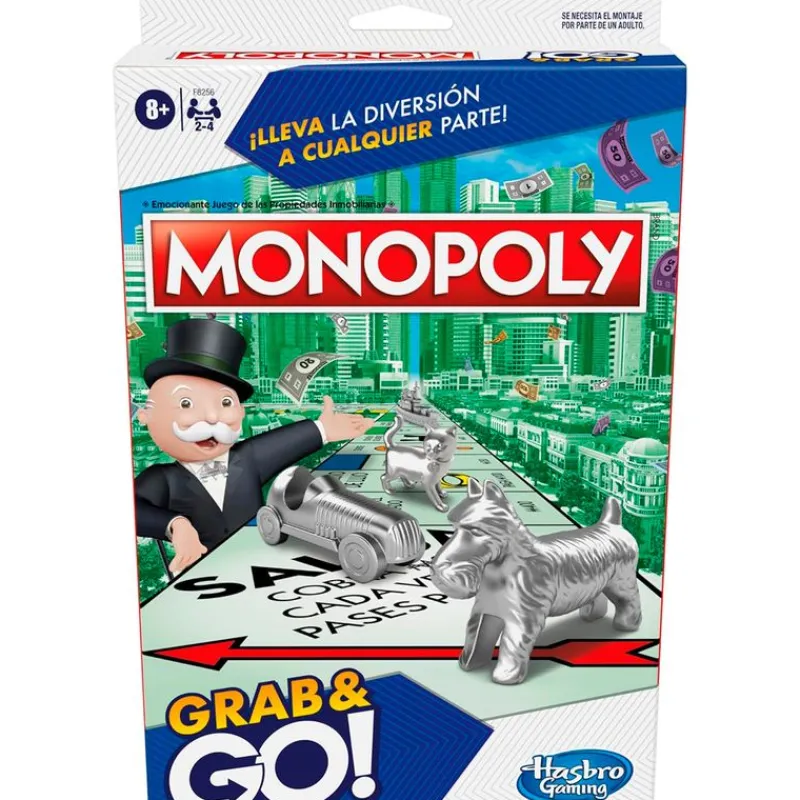 HASBRO Juegos De Mesa-Monopoly Versión Viaje
