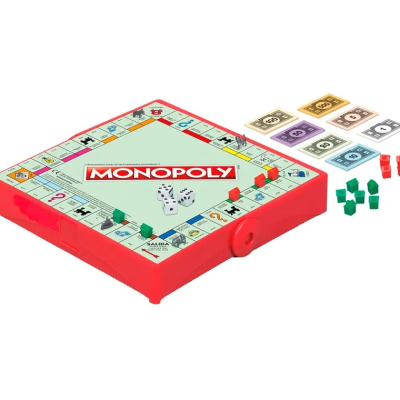 HASBRO Juegos De Mesa-Monopoly Versión Viaje