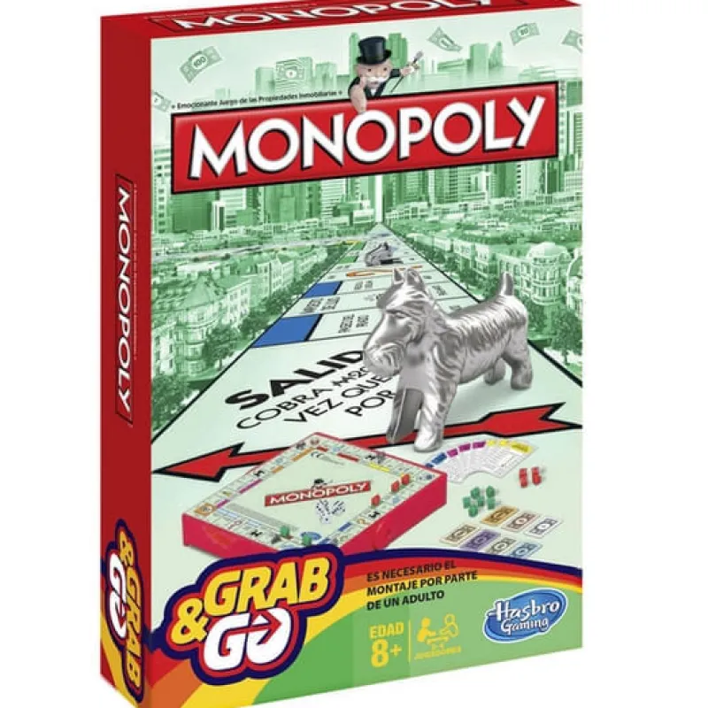 HASBRO Juegos De Mesa-Monopoly viaje