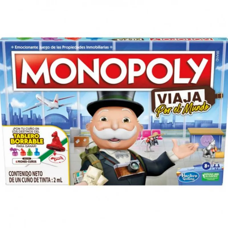 HASBRO Juegos De Mesa-Monopoly World Tour