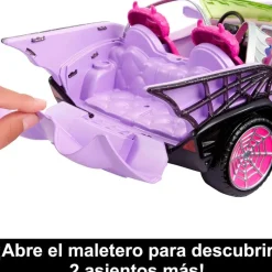 Monster High Coche Ghoul Mobile*MATTEL