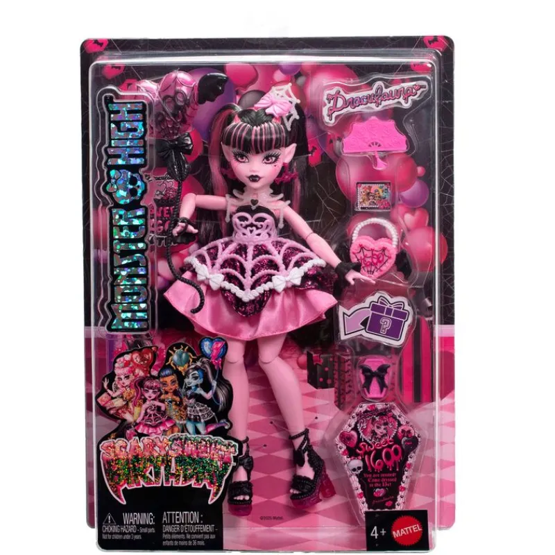 MATTEL Monster High Colección|Muñecas-Monster High Colección Cumplespantos Muñeca Draculaura