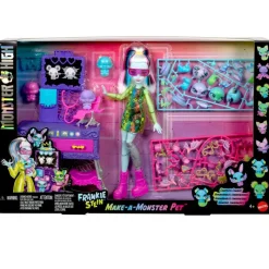 Monster High Frankie Stein Laboratorio Crea tu Mascota*MATTEL Sale