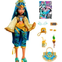 MATTEL Monster High Colección|Halloween-Monster High Monster Fest Muñeca Cleo de Nile