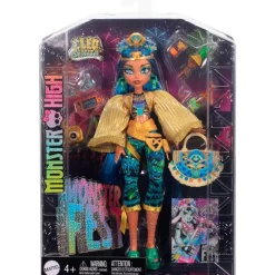 MATTEL Monster High Colección|Halloween-Monster High Monster Fest Muñeca Cleo de Nile