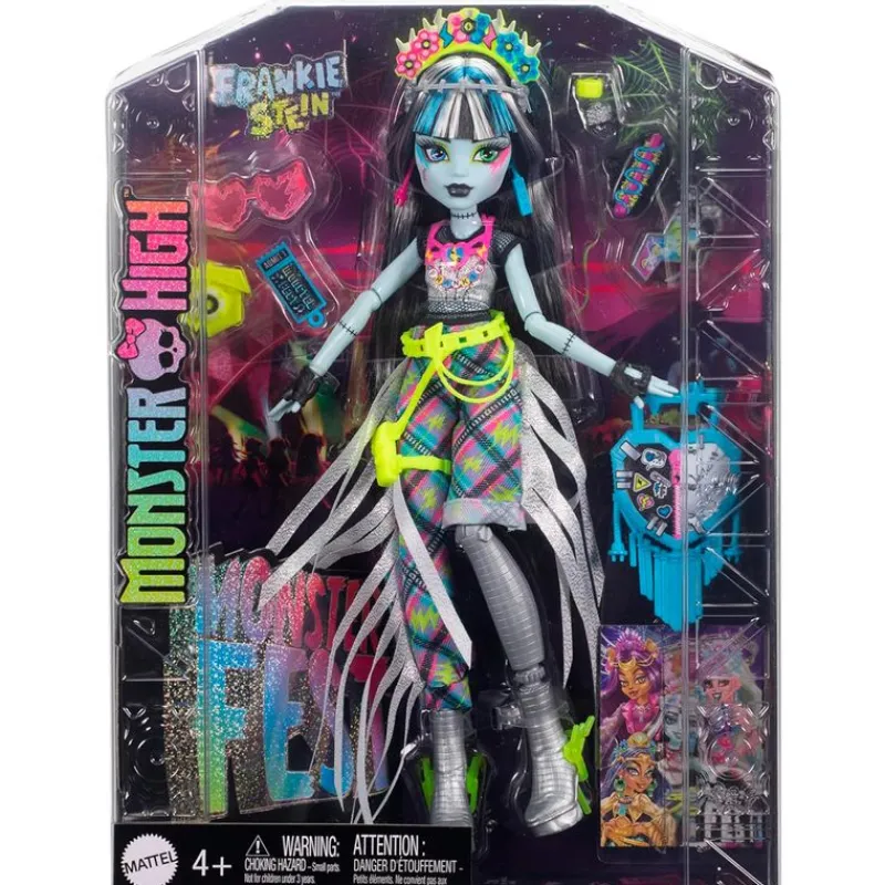 MATTEL Monster High Colección|Halloween-Monster High Monster Fest Muñeca Frankie Stein