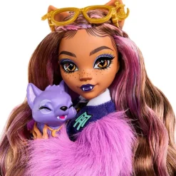 MATTEL Monster High Colección|Halloween-Monster High Muñeca Clawdeen Wolf G3 Core Refresh