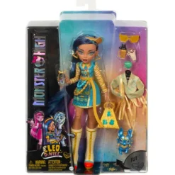 MATTEL Monster High Colección|Halloween-Monster High Muñeca Cleo de Nile