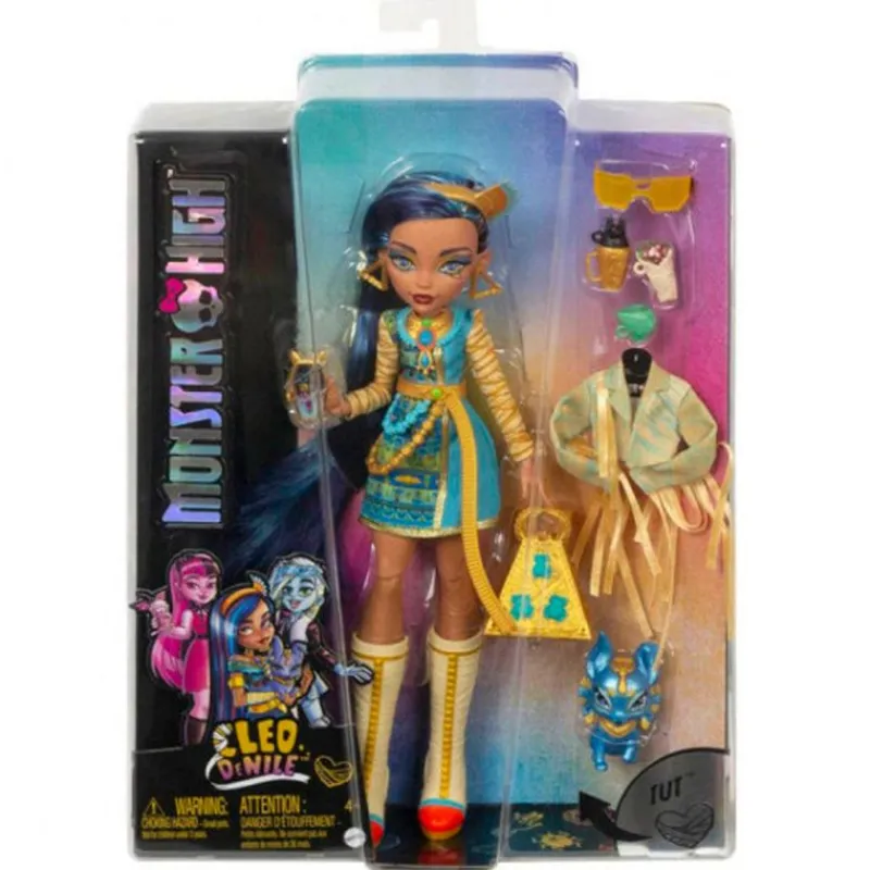MATTEL Monster High Colección|Halloween-Monster High Muñeca Cleo de Nile