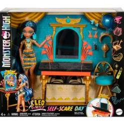 Monster High Muñeca Cleo De Nile con Tocador y Accesorios*MATTEL Discount