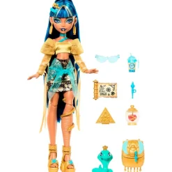 MATTEL Monster High Colección|Halloween-Monster High Muñeca Cleo de Nile G3 Core Refresh