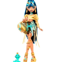 MATTEL Monster High Colección|Halloween-Monster High Muñeca Cleo de Nile G3 Core Refresh