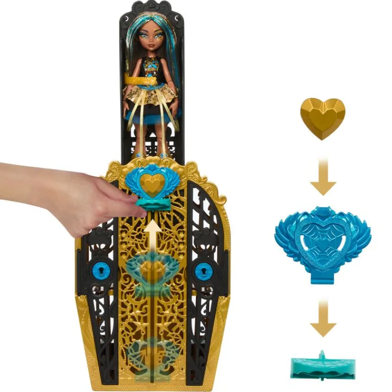 Monster High Skulltimate Secrets S4 Cleo*MATTEL Outlet