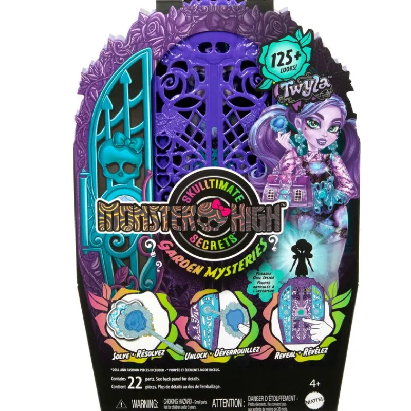 MATTEL Monster High Colección|Halloween-Monster High Skulltimate Secrets Jardín Misterioso Twyla