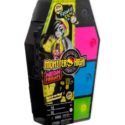 MATTEL Monster High Colección|Muñecas-Monster High Skulltimate Secrets Neon Frankie