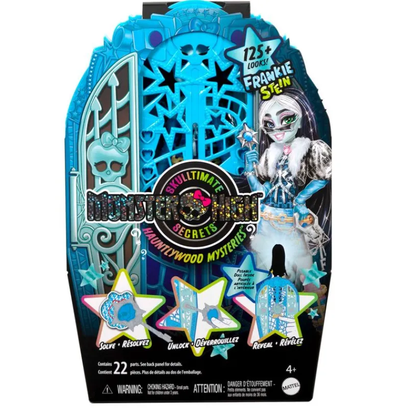 MATTEL Monster High Colección|Halloween-Monster High Skulltimate Secrets Hauntlywood Mysteries Frankie