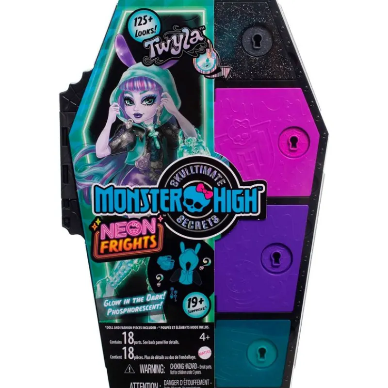 MATTEL Monster High Colección|Halloween-Monster High Skulltimate Secrets Neon Twyla