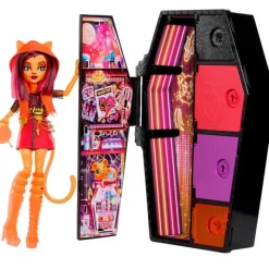MATTEL Monster High Colección|Halloween-Monster High Skulltimate Secrets Neon Toralei