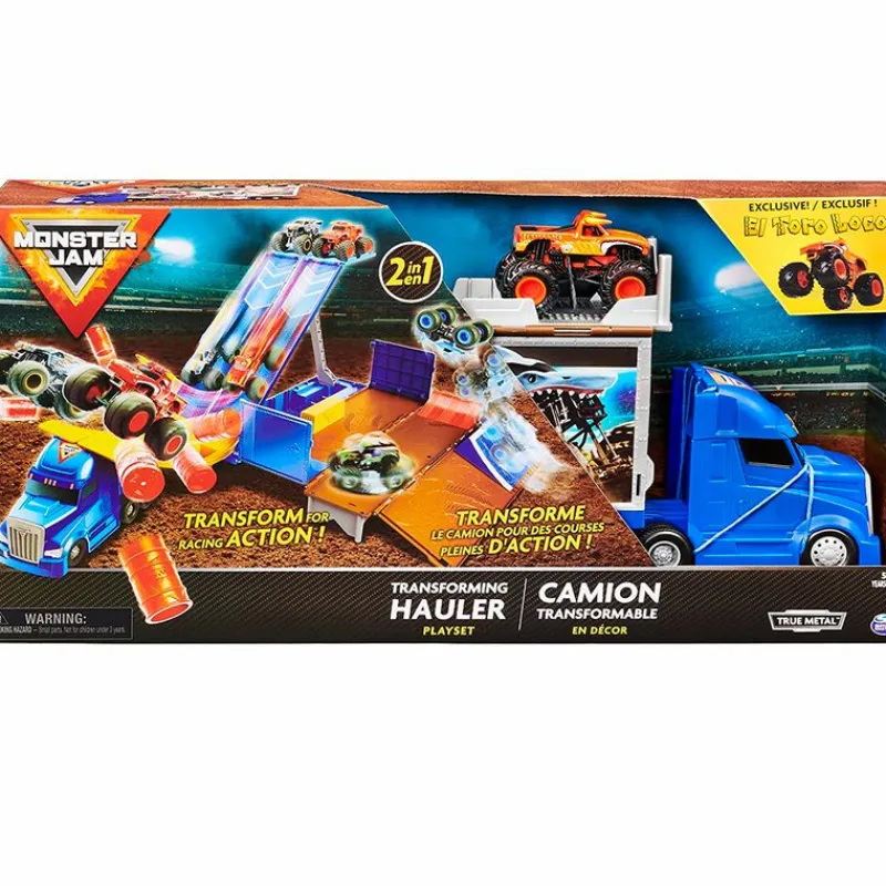 BIZAK Vehículos, Trenes Y Parkings-Monster Jam Camión Transformable