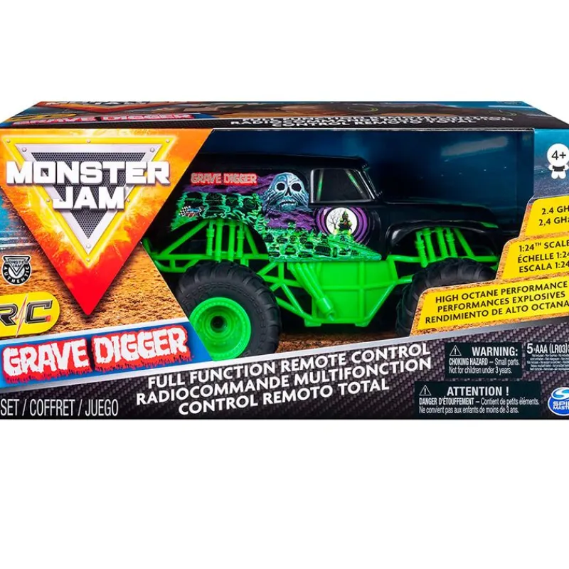 Monster Jam Grave Digger 1:24 R/C*SPIN MASTER