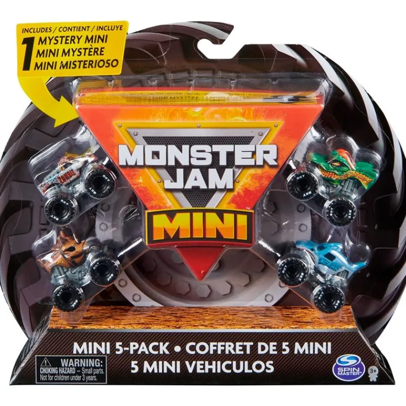 Monster Jam Mini Rueda Sorpresa 5 Vehículos*SPIN MASTER Best