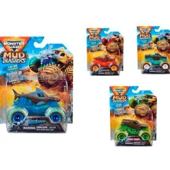 SPIN MASTER Vehículos, Trenes Y Parkings-Monster Jam Mud Vehículo Individual Surtido