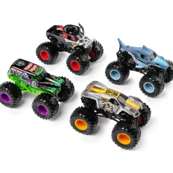 SPIN MASTER Vehículos, Trenes Y Parkings-Monster Jam Pack Coches Escala 1:64 Surtido