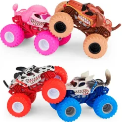 SPIN MASTER Vehículos, Trenes Y Parkings-Monster Jam Pack Coches Escala 1:64 Surtido