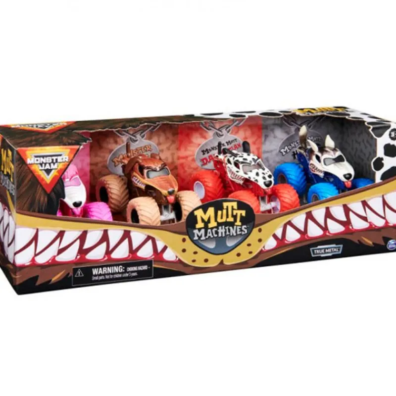 SPIN MASTER Vehículos, Trenes Y Parkings-Monster Jam Pack Coches Escala 1:64 Surtido