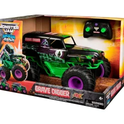 Monster Jam Smash & Bash Grave Digger Vehículo R/C*SPIN MASTER Discount