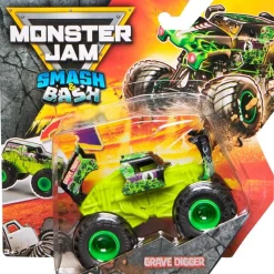 SPIN MASTER Vehículos, Trenes Y Parkings-Monster Jam Smash & Bash Vehículo Surtido